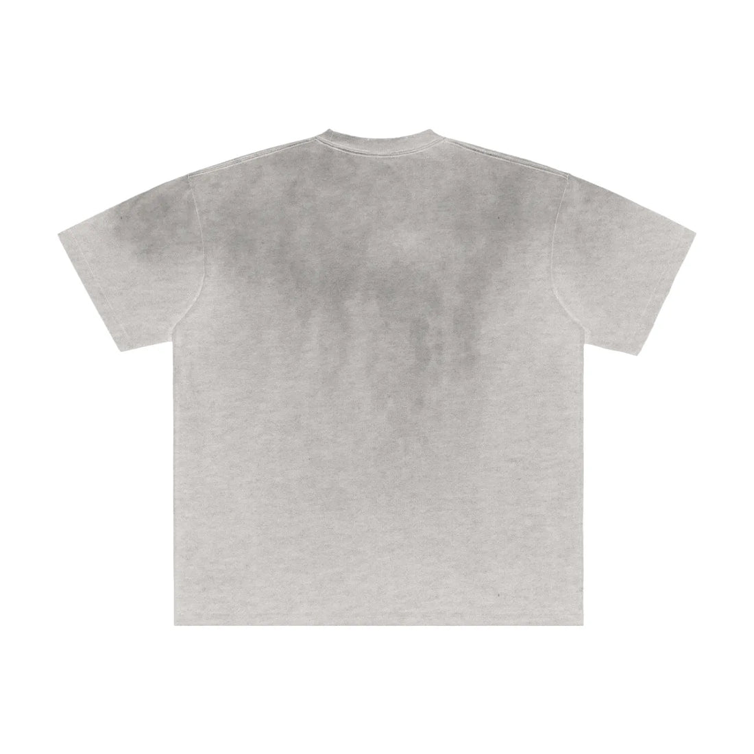 Vintage Washed Frayed T-Shirt - Grey