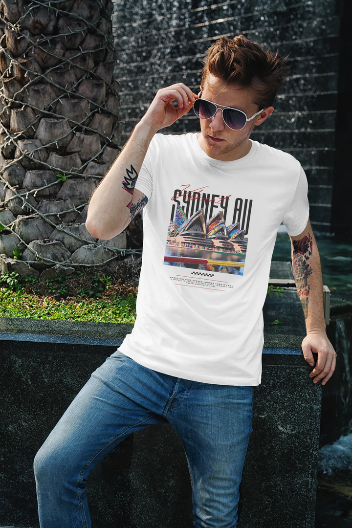 Men's staple tee - Vibrant City