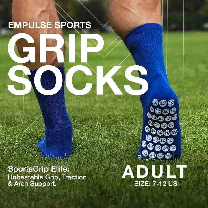 Grip Socks Elite 7-12 US Blue - Empulse