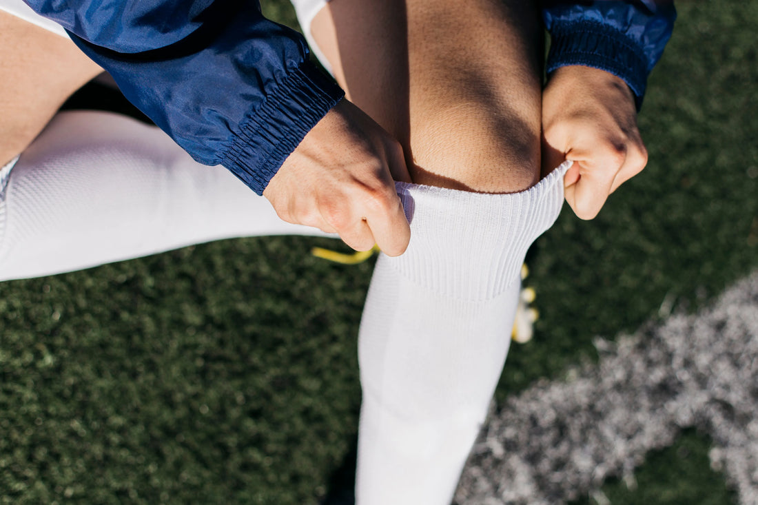 Compression Socks White 7-12 US