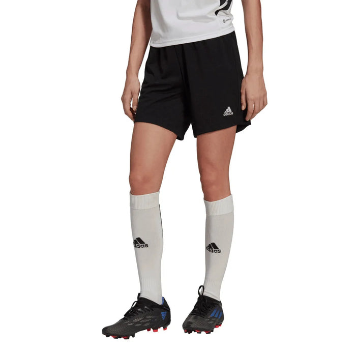 Empulse women's shorts collection, Adidas Entrada 22 shorts in black