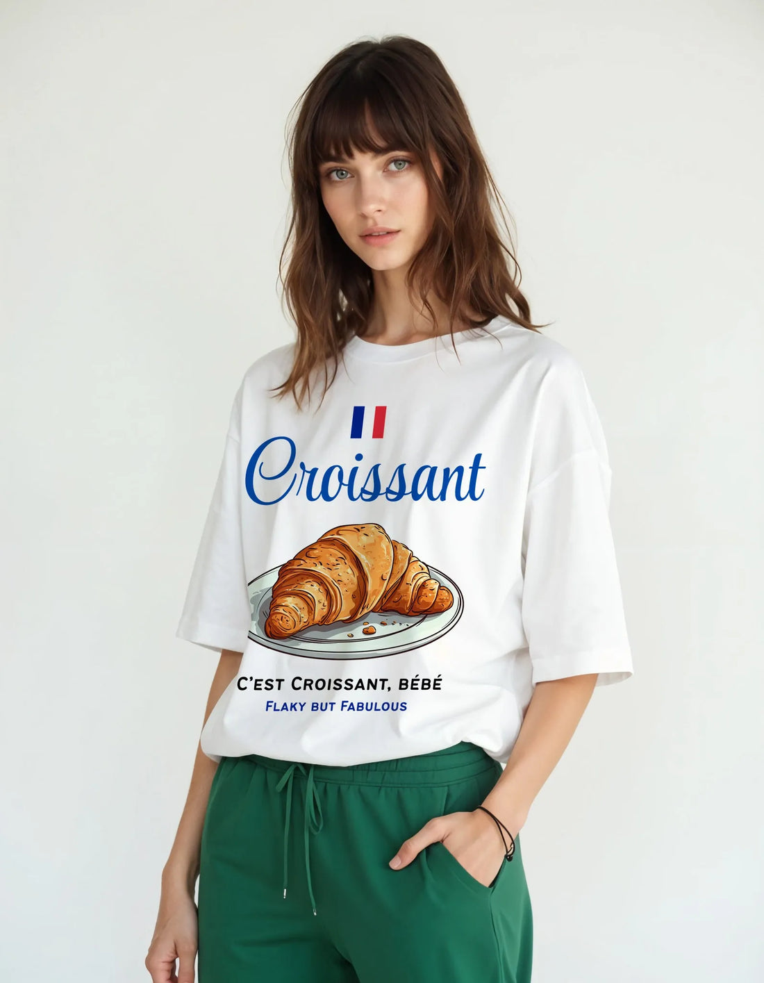 Croissant Tee | Quick-Dry Cooling T-shirt