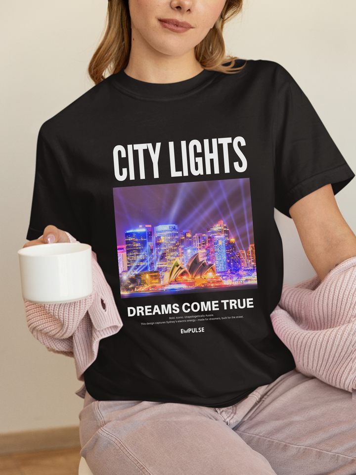 Men's staple tee - City Lights