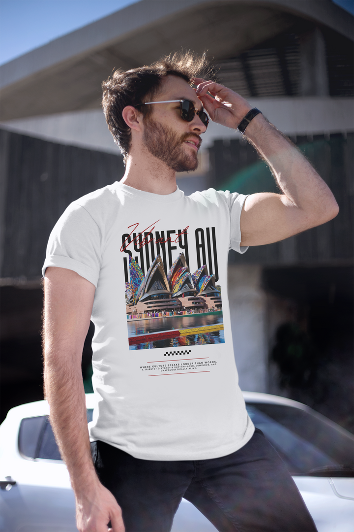 Men's staple tee - Vibrant City