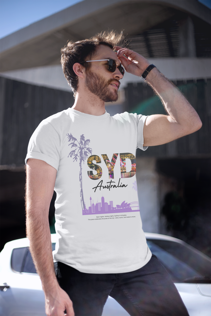 Men's staple tee - Sydney White