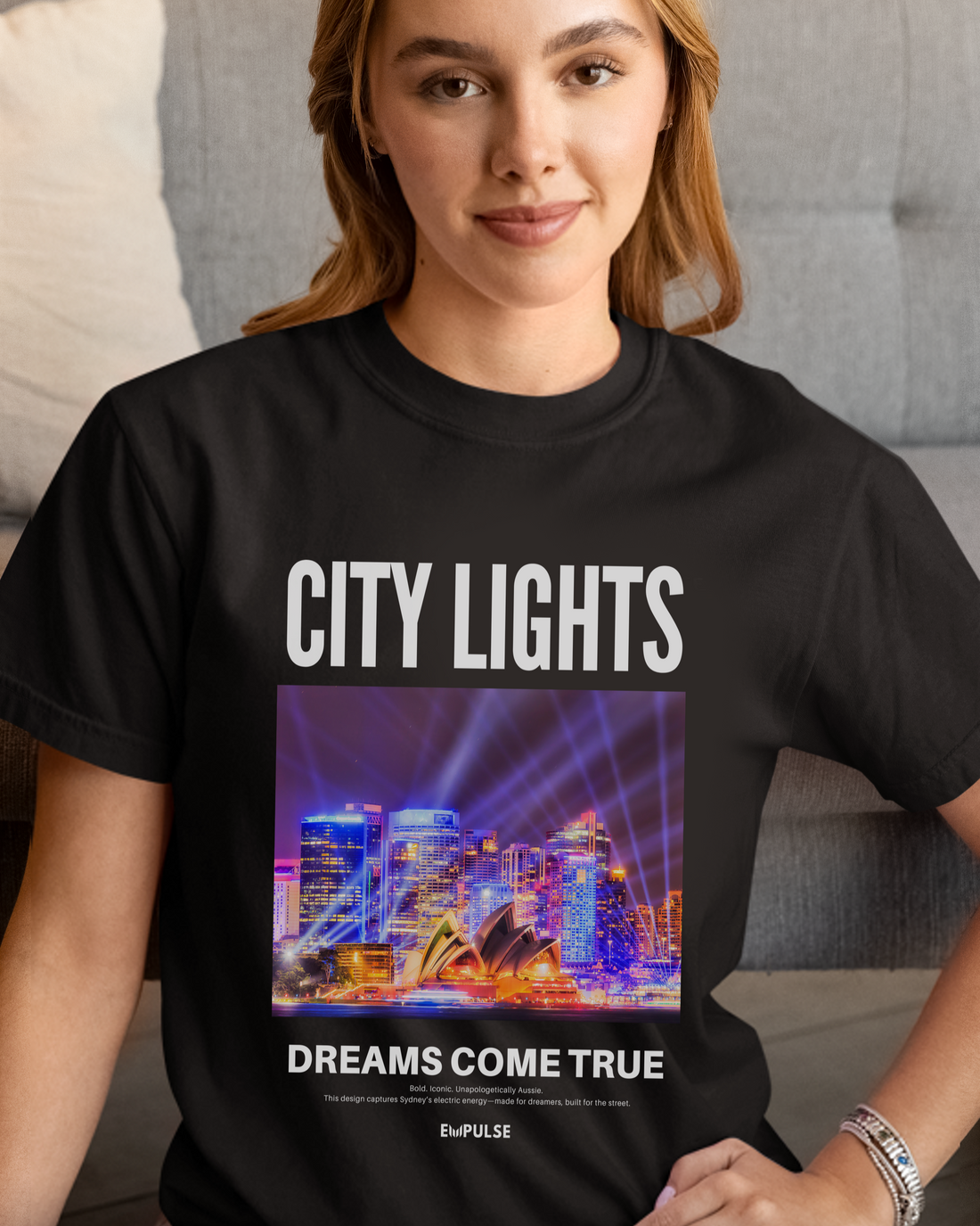 Men's staple tee - City Lights