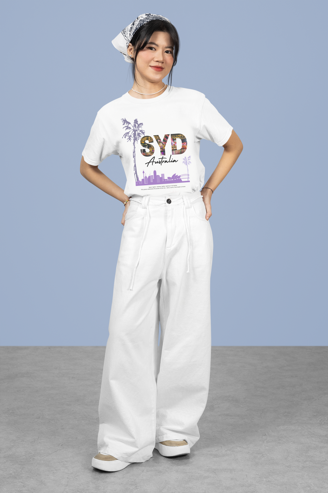 Men's staple tee - Sydney White