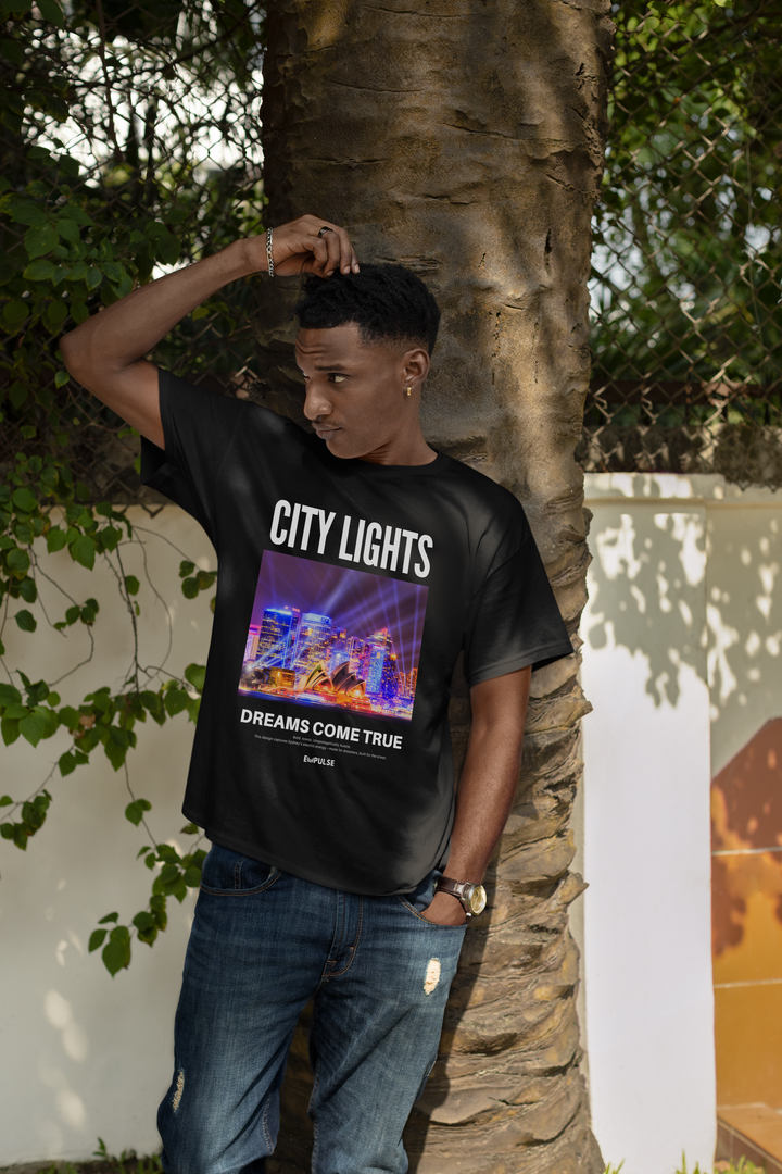 Men's staple tee - City Lights