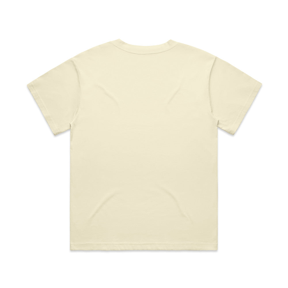 Custom Women's Martina Tee 4006 in Butter — back view