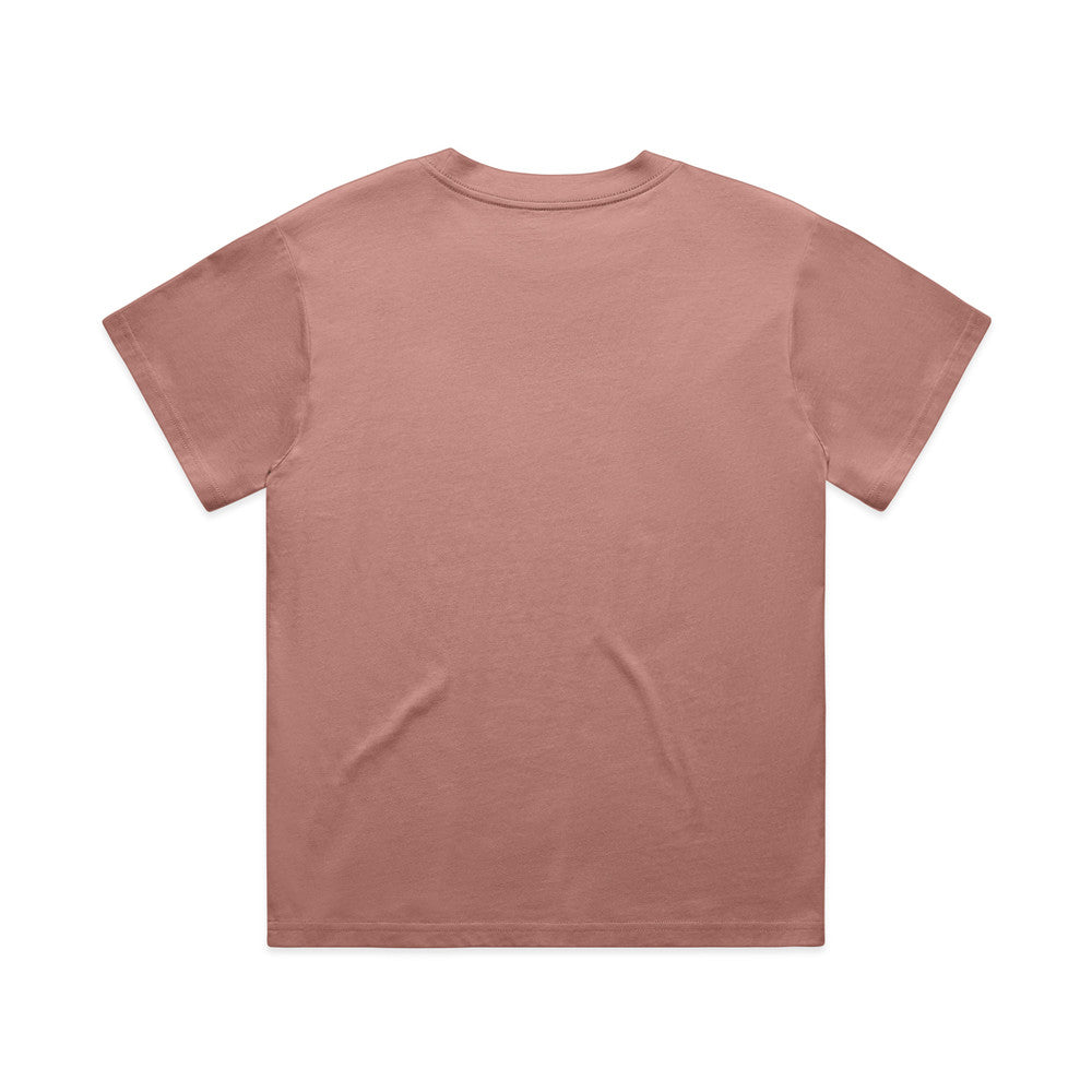 Custom Women's Martina Tee 4006 in Pink — back view