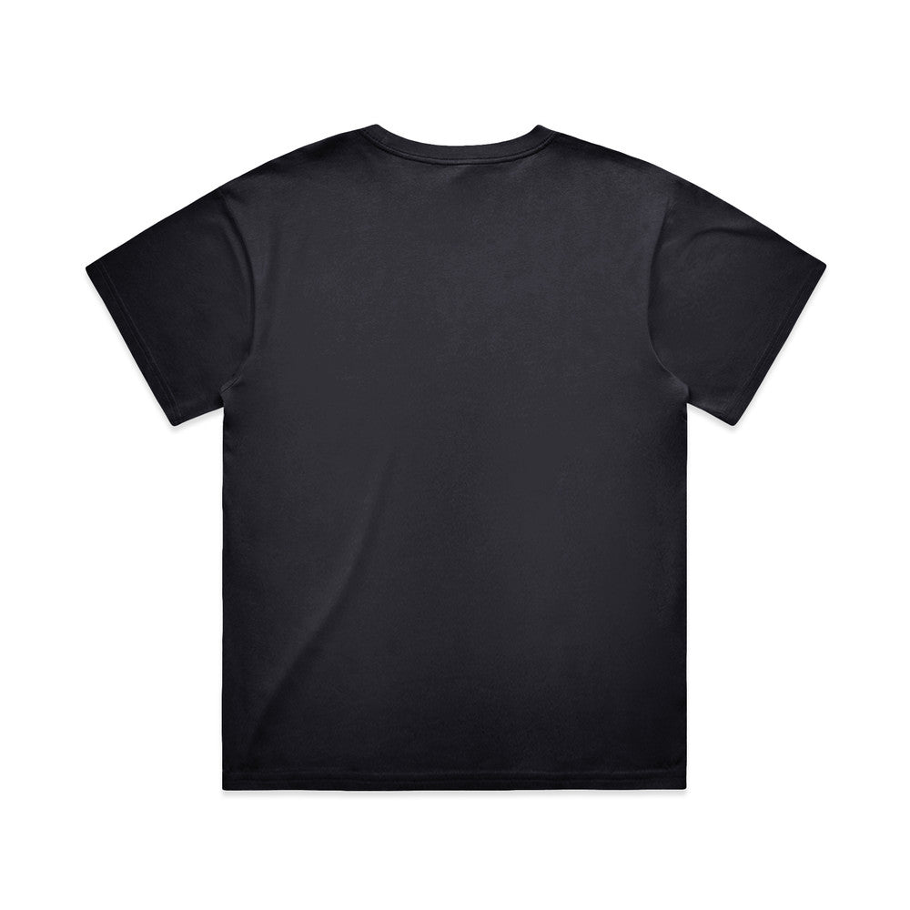 Custom Women's Martina Tee 4006 in Navy — back view