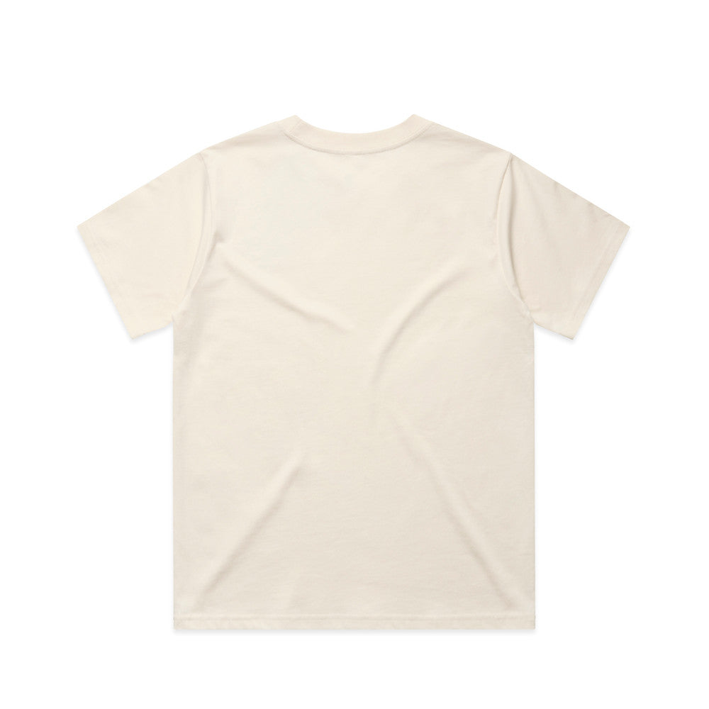 Custom Women's Classic Minus Tee 4079 in Ecru — back view