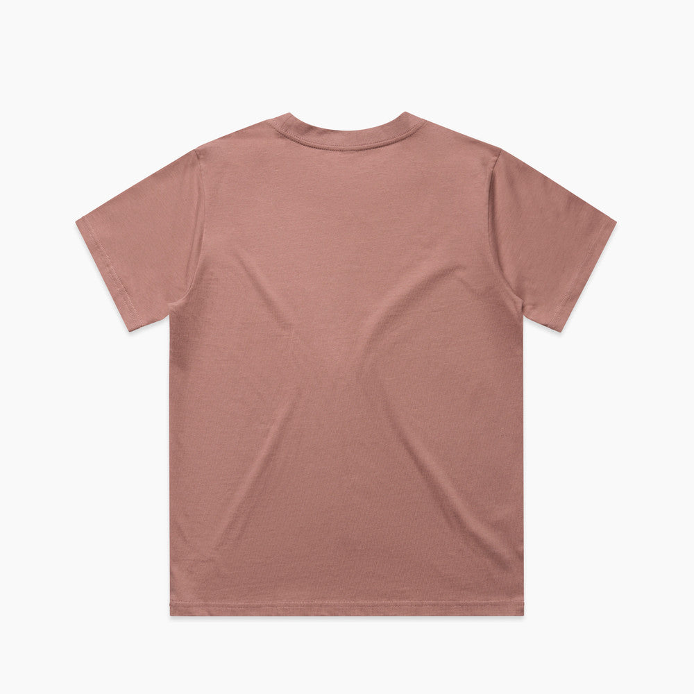 Custom Women's Classic Minus Tee 4079 in Pink — back view