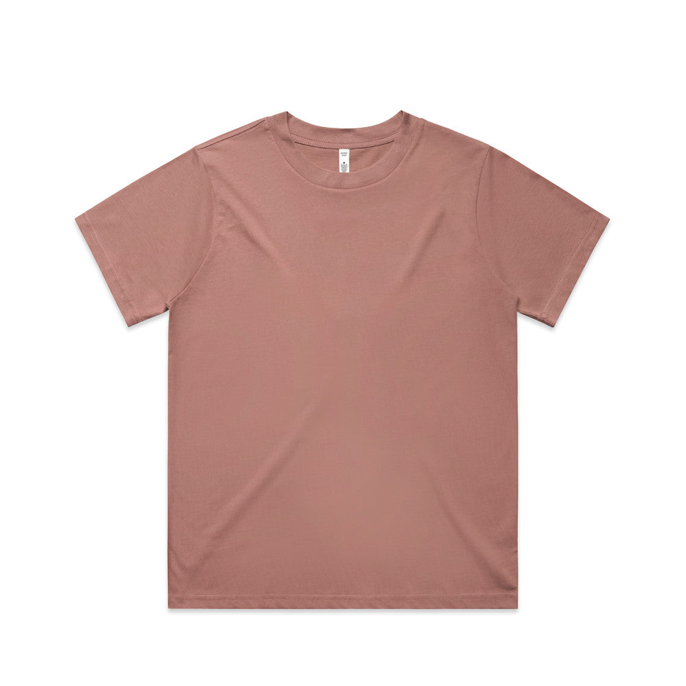 Custom Women's Classic Minus Tee 4079 in Pink — front view