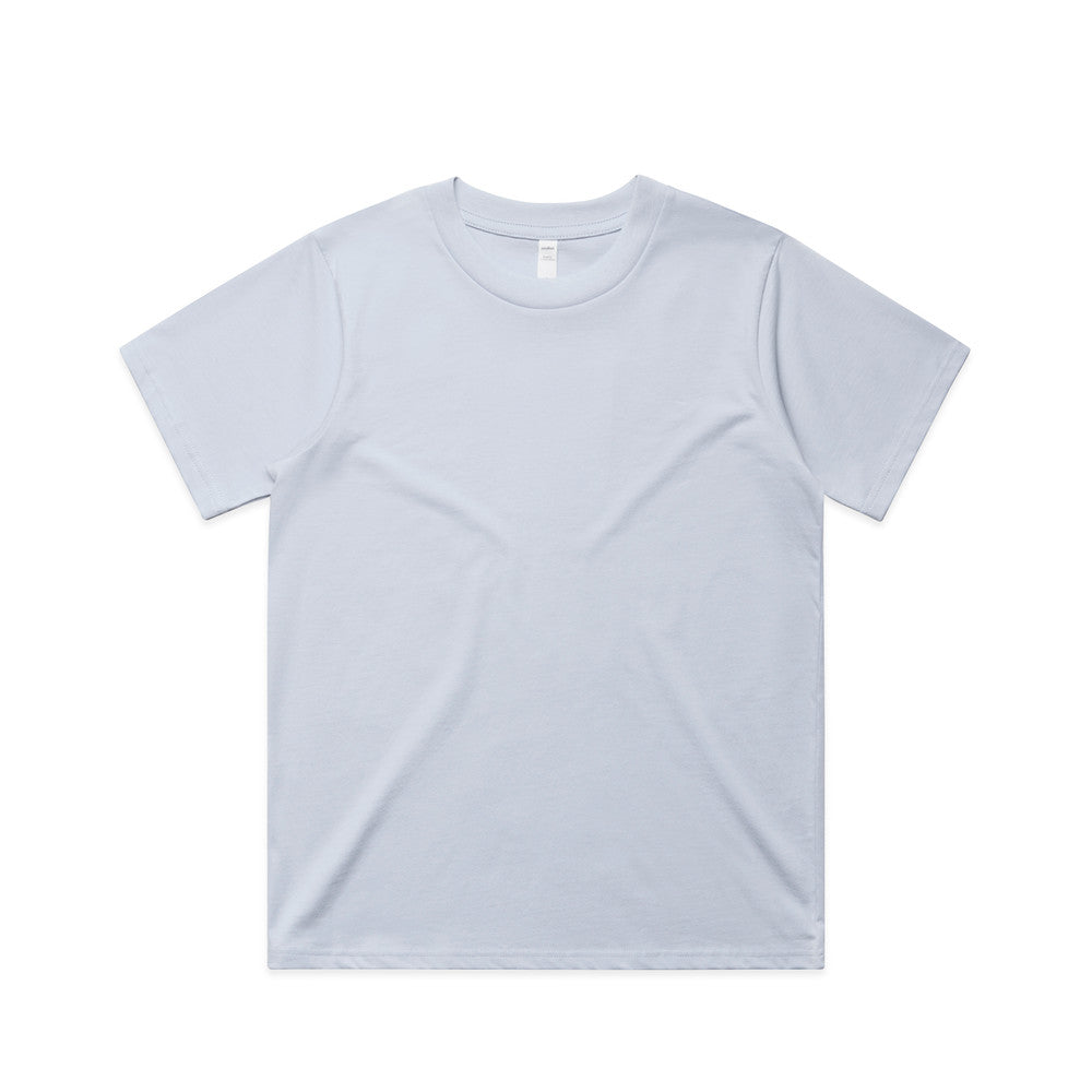 Custom Women's Classic Minus Tee 4079 in Powder — front view