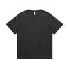 Custom Women's Heavy Faded Tee 4082, back view showing dropped shoulders and wide neck ribbing