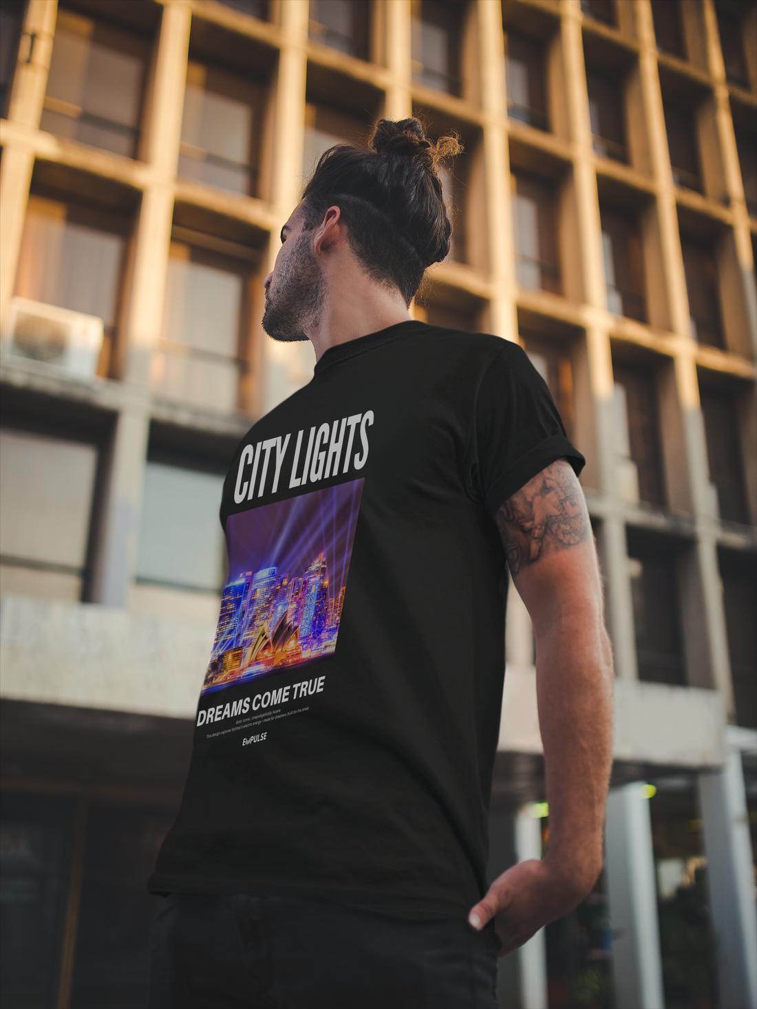 Men's staple tee - City Lights