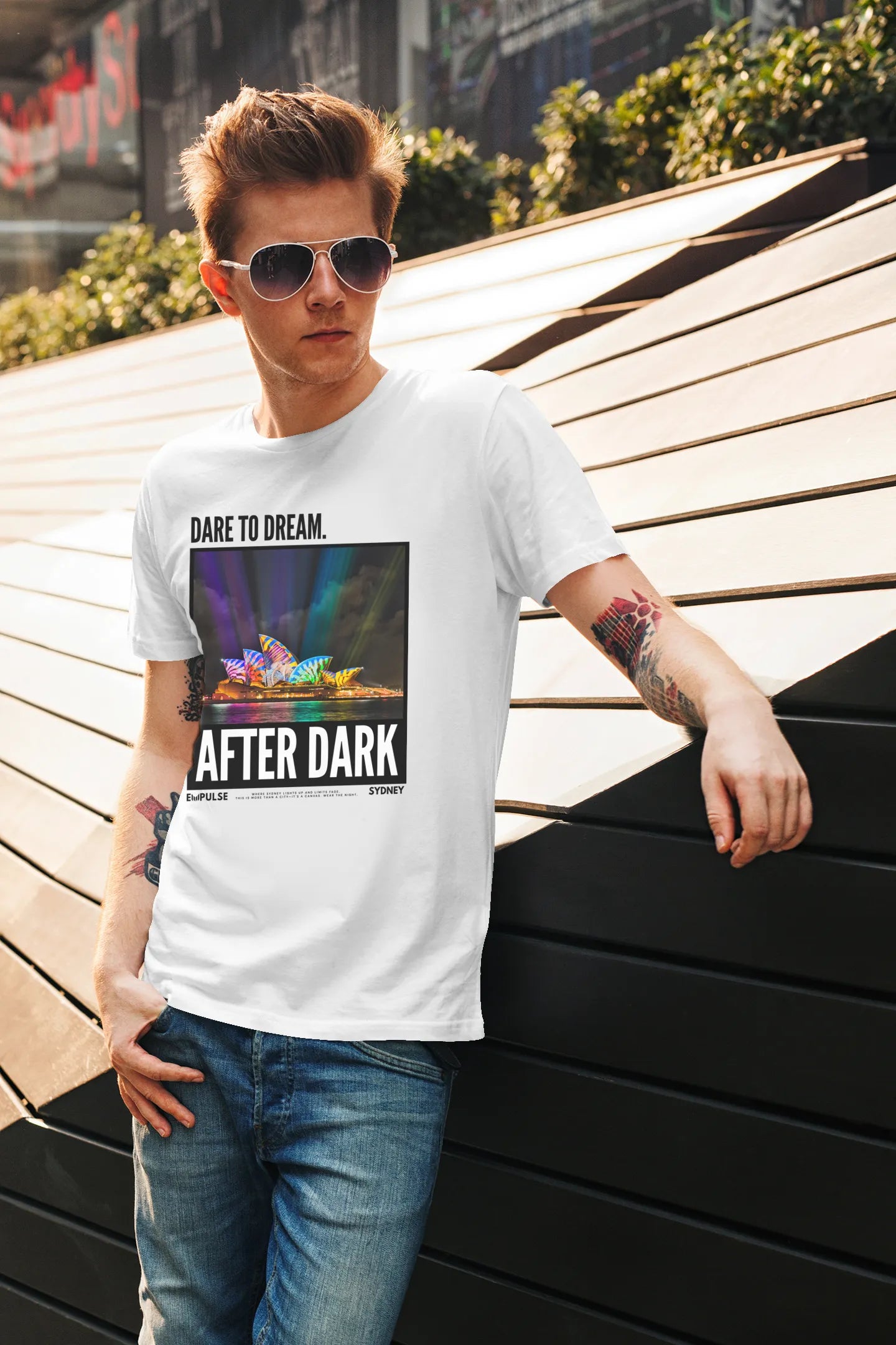 Men's staple tee - Dare to Dream