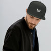 Empulse Trucker Cap in charcoal, front view