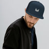 Empulse Trucker Cap in navy, front view