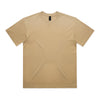 Custom Box T-Shirt 5030 in Khaki — oversized boxy fit, front view