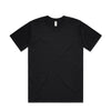 Custom Classic Minus Tee 5079 in Black — regular fit, shorter body, front view