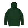 Custom Supply Hoodie 5101 in Forest Green — regular fit, front view