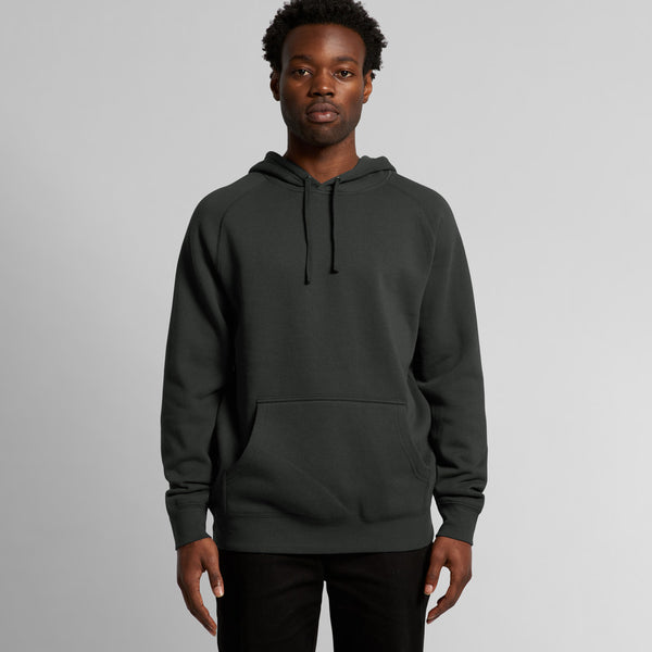 Custom Supply Hoodie 5101 — regular fit, 290 GSM anti-pill fleece, model wears size L