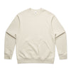 Custom Heavy Crew 5145 sweatshirt in Ecru, front view, 400 GSM AS Colour fleece, Empulse custom branding