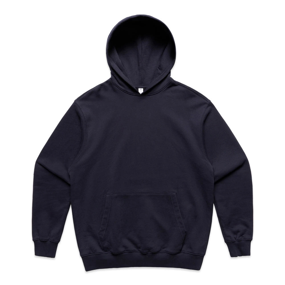 Custom Made Hoodie 5151 in Ink Blue, front view, 500 GSM 100% cotton French terry, Empulse custom branding
