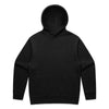 Custom Relax Hoodie 5161 in Black — relaxed fit, front view