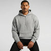 Custom Relax Zip Hoodie 5164 in Grey Marle, front view