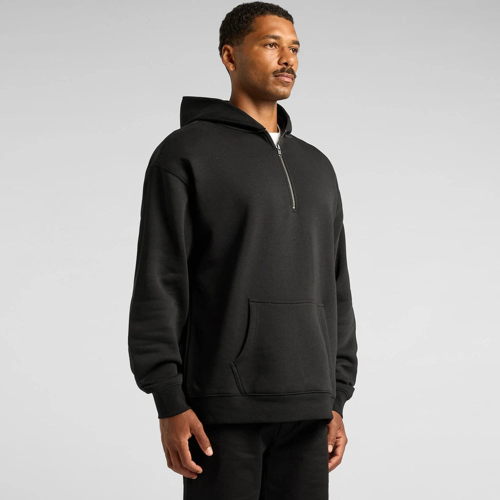 Custom Relax Zip Hoodie 5164, three-quarter turn view
