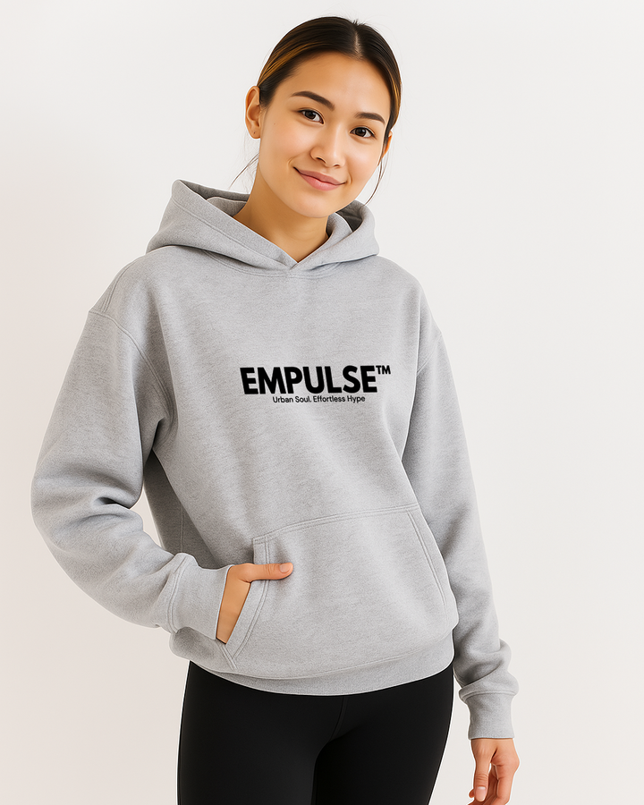 Empulse™ DNA Oversized Hoodie - Urban Heather Grey
