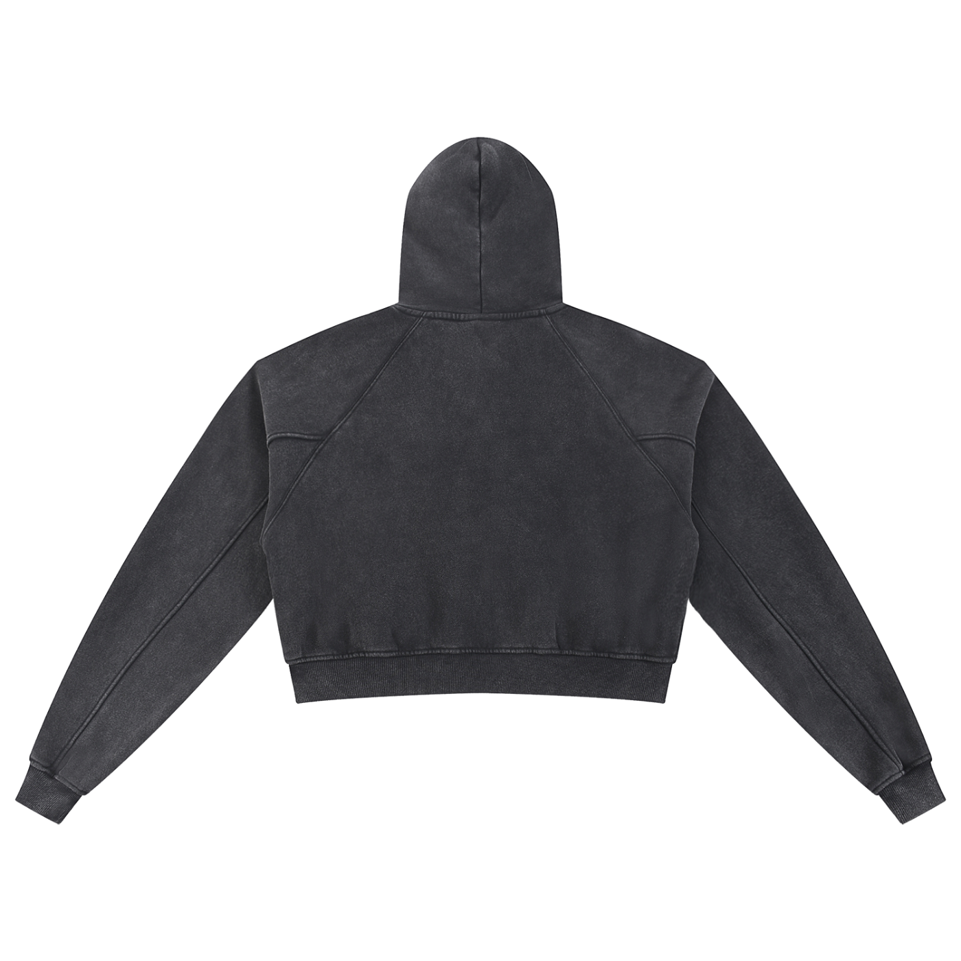 Black hoodie on a white background