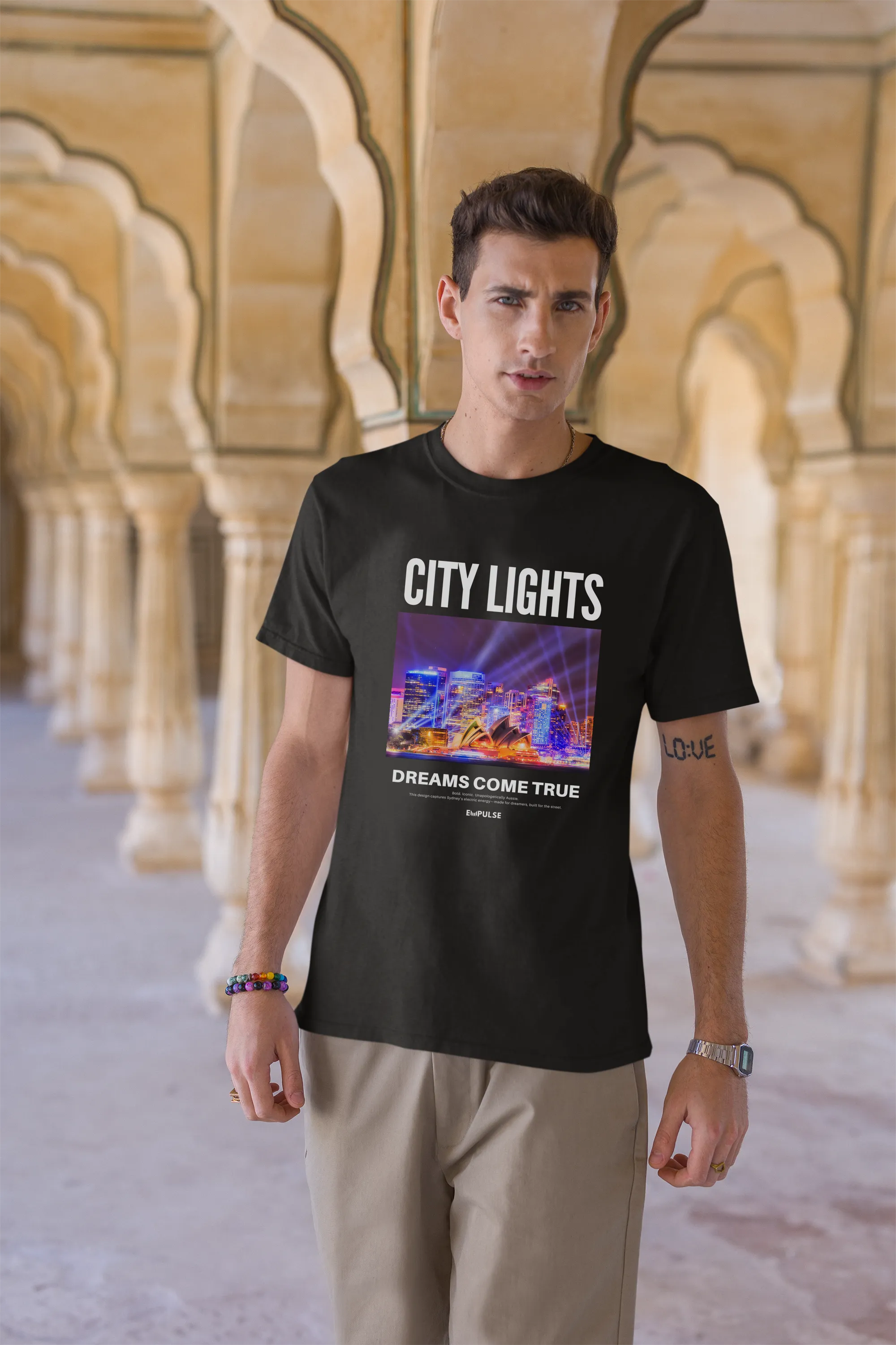 Men's staple tee - Sydney City of Lights
