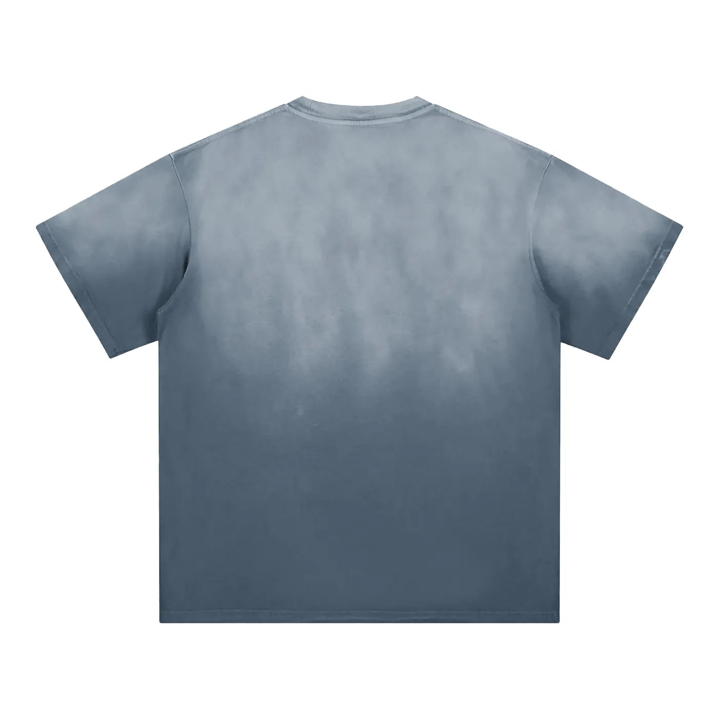 Sunfade Edge Gradient T-Shirt - Blue