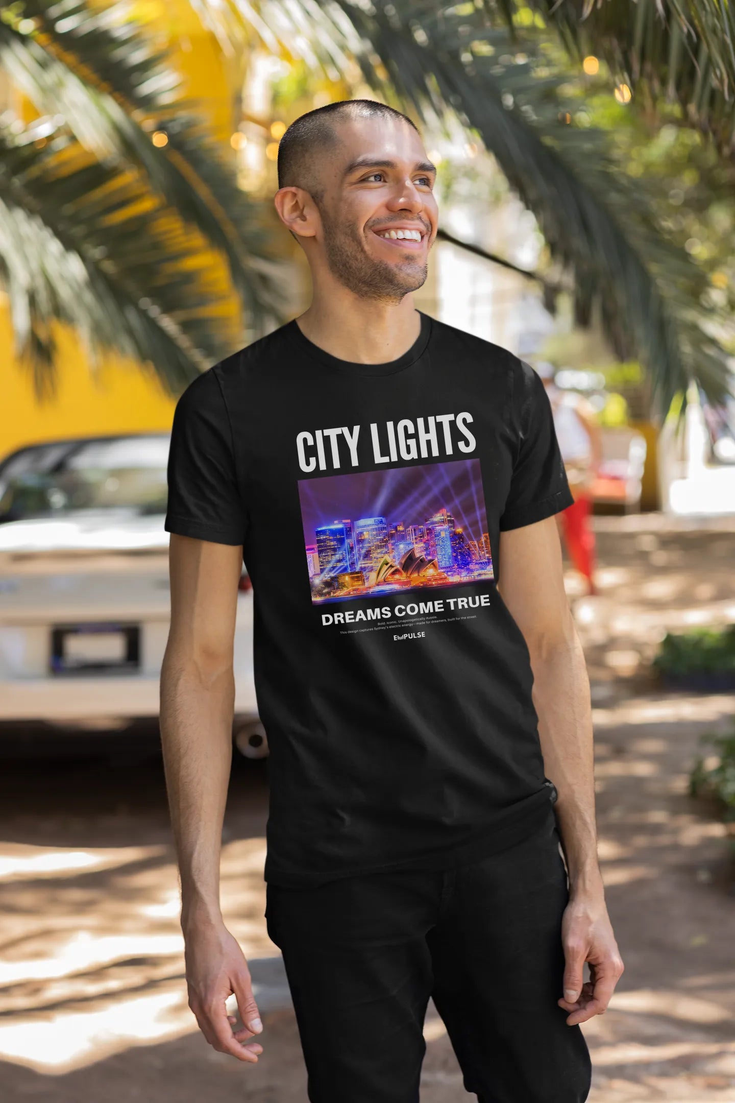 Men's staple tee - Sydney City of Lights