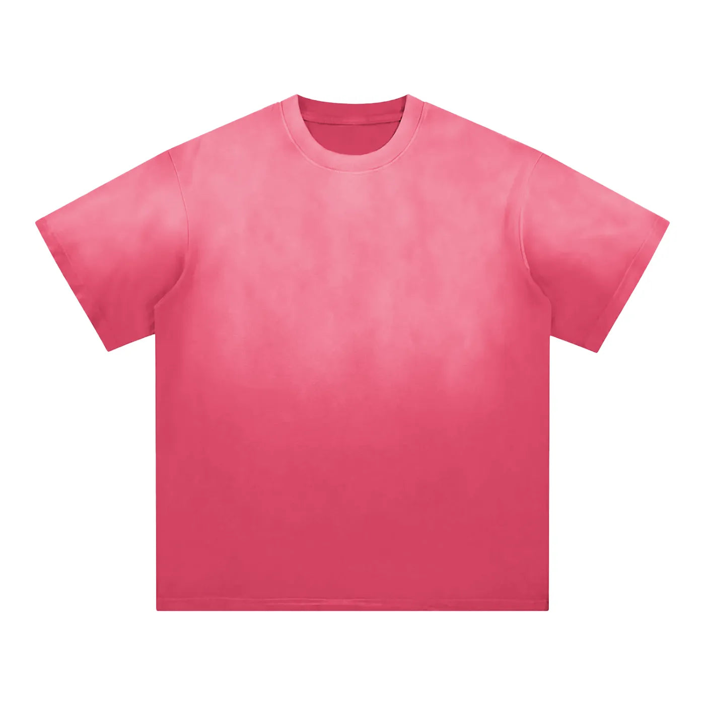 Sunfade Edge Gradient T-Shirt - Pink