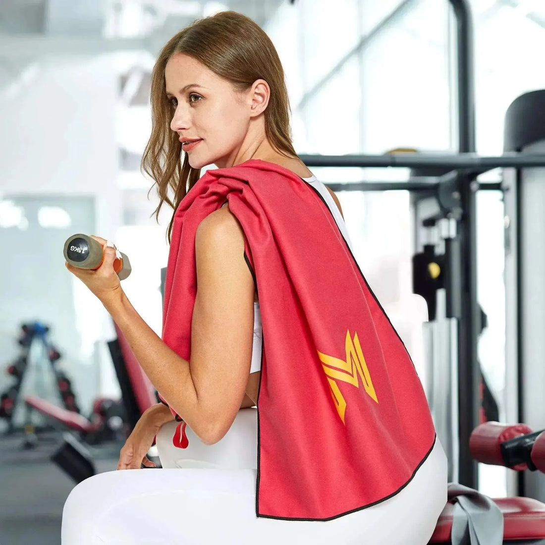 Gym Towel - Crimson Core Red - Empulse