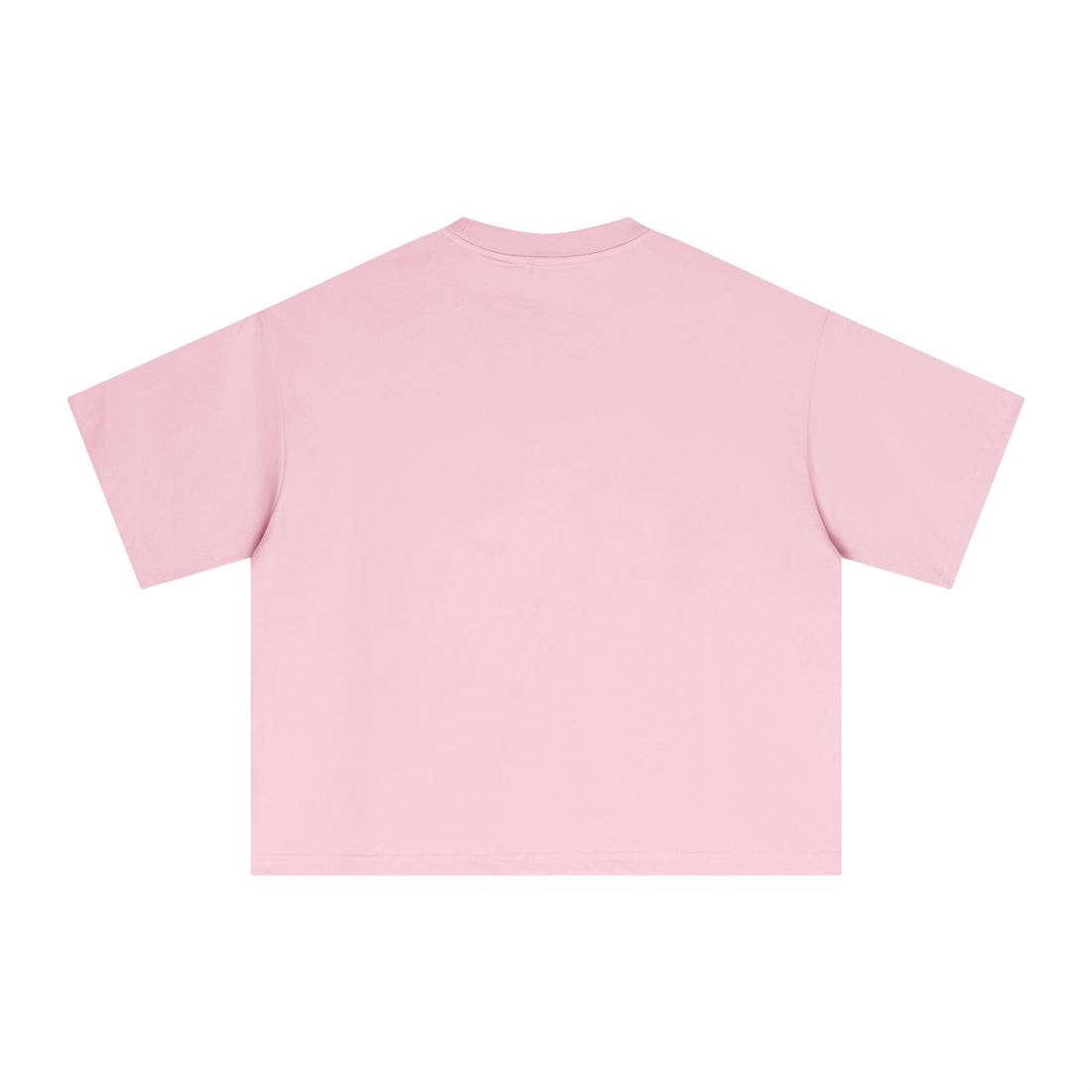 Empulse Outdoors Sorona boxy tee in pink, plain back view