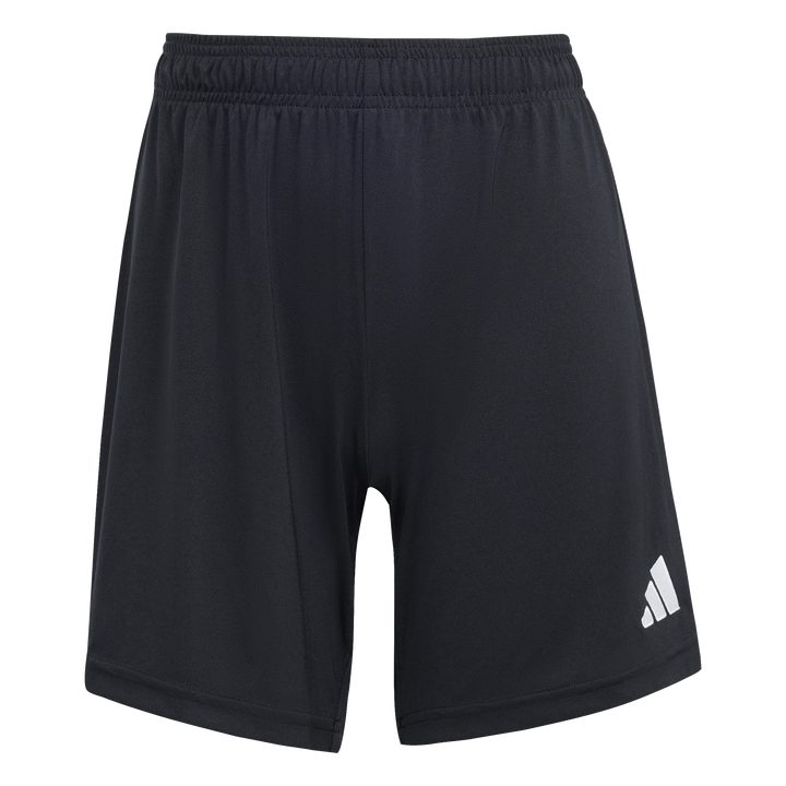 Adidas Entrada 26 Women's Football Shorts, Badge of Sport and drawcord detail