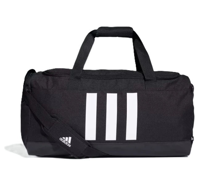 Adidas Essentials 3-Stripes Duffel Bag - Black (GN2046)