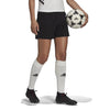 Adidas Women's Entrada 22 Shorts black, female model lifestyle front view