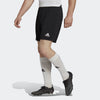 Adidas Entrada 22 Shorts black, male model front lifestyle view