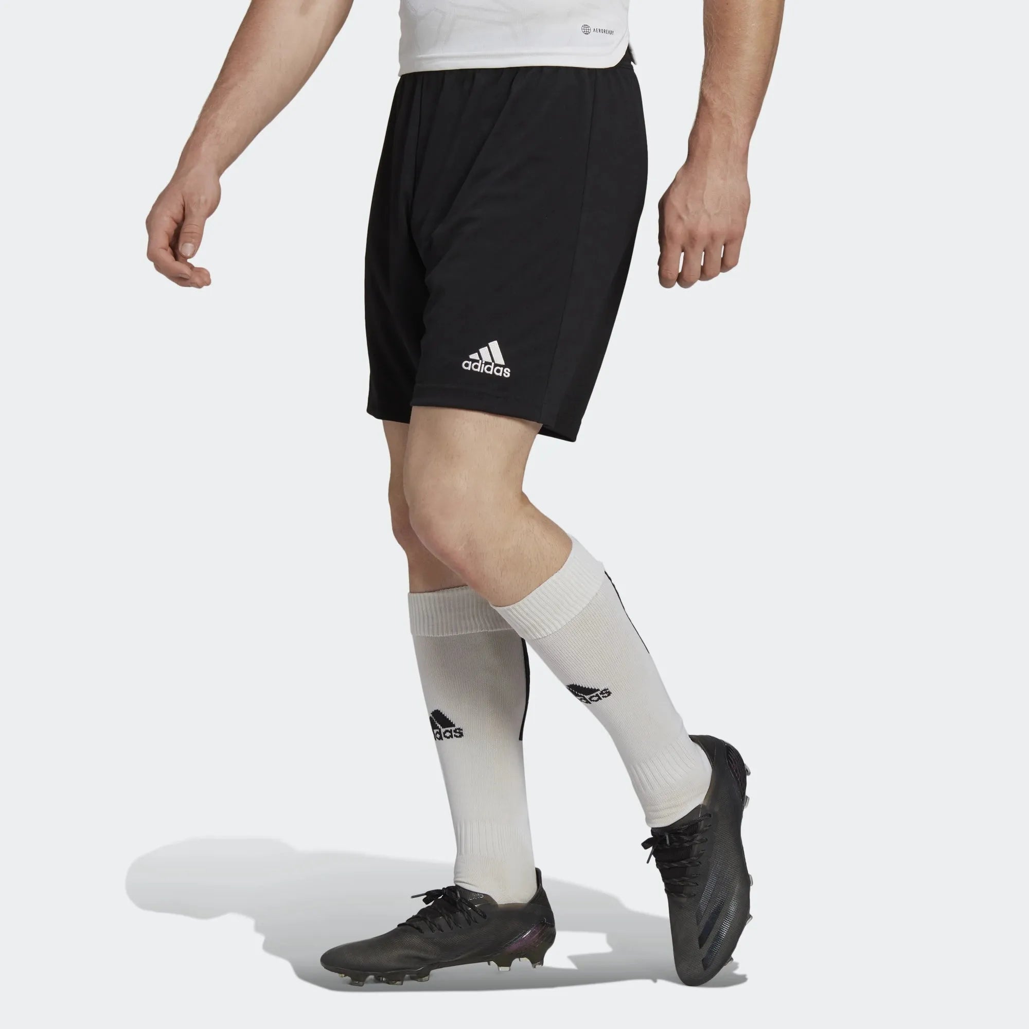 Empulse™ Adidas Entrada 22 Shorts black front on model 2