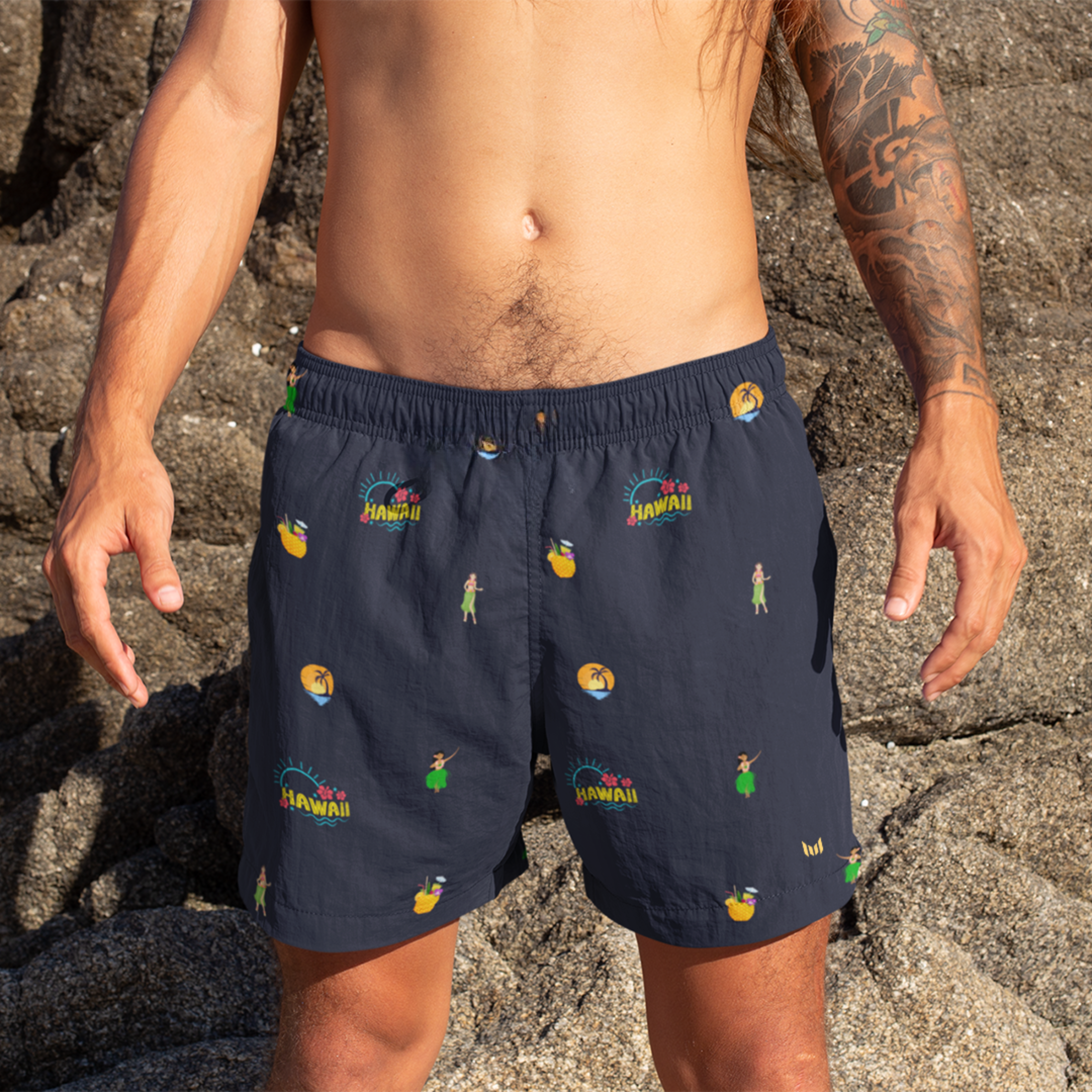 Swimming Shorts - Aloha Hawaii - Empulse