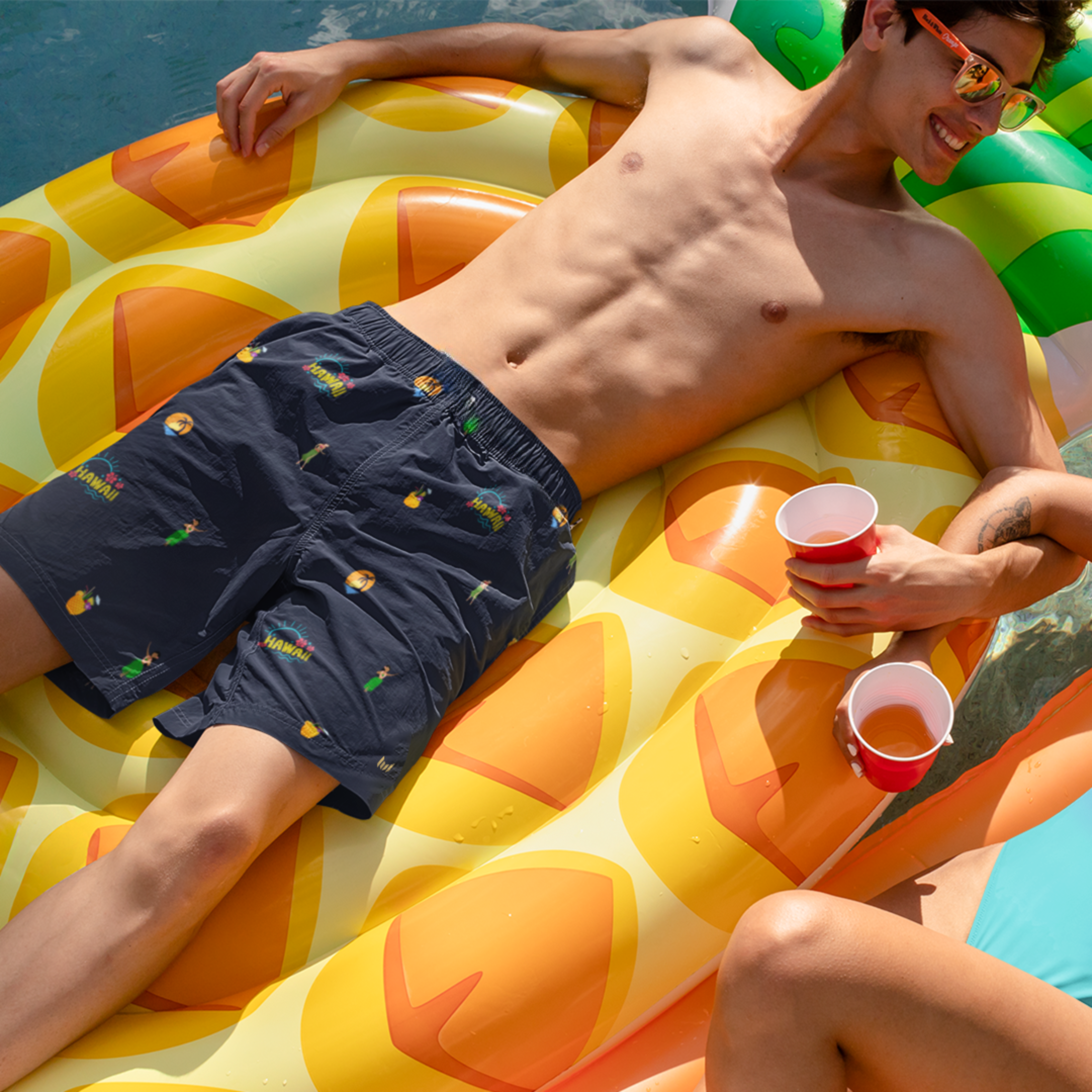 Swimming Shorts - Aloha Hawaii - Empulse