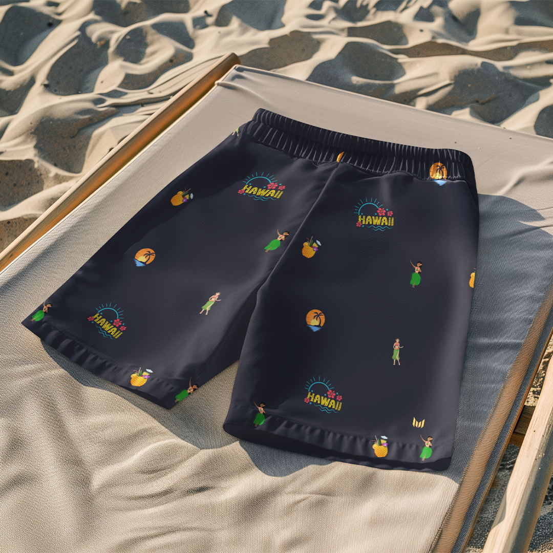 Swimming Shorts - Aloha Hawaii - Empulse