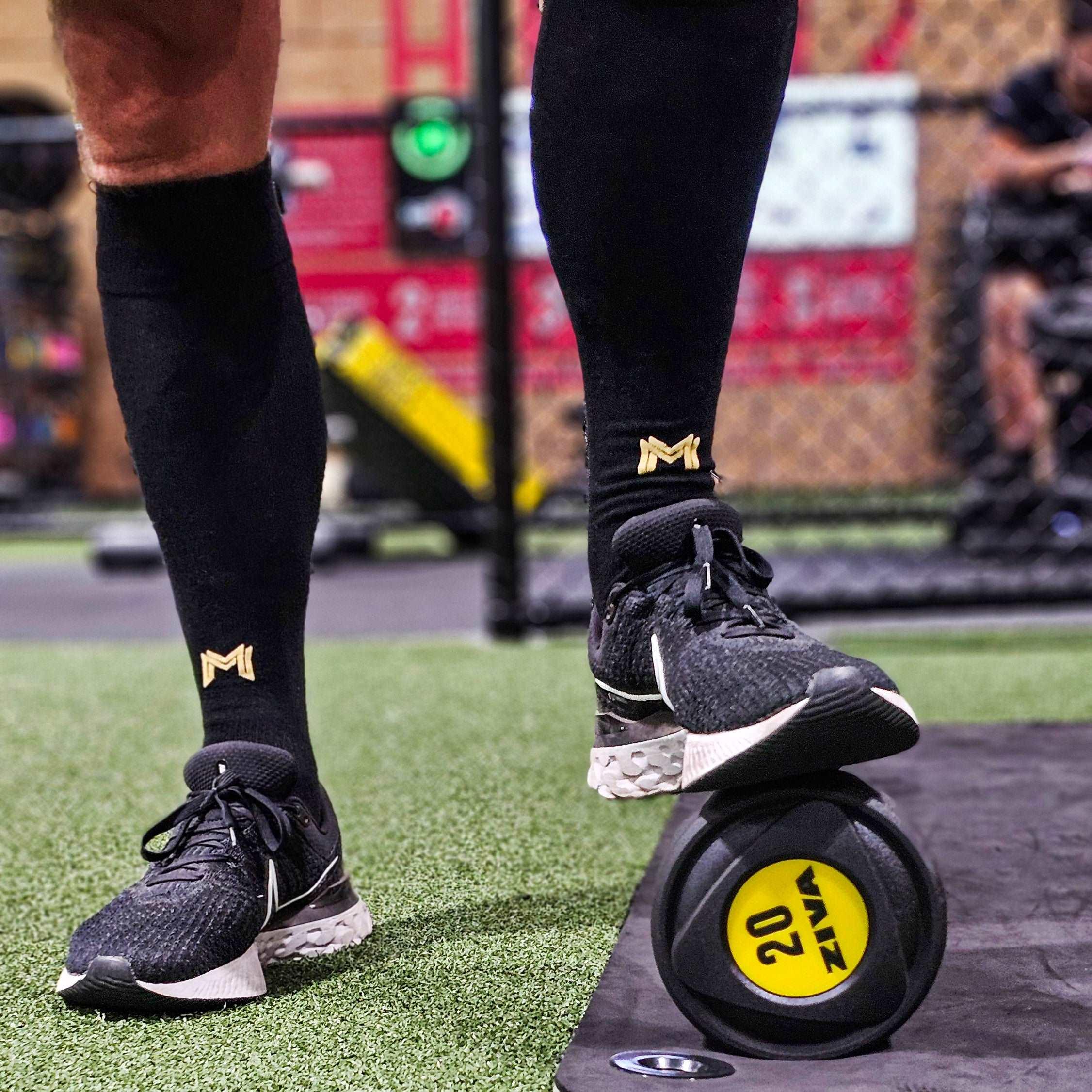 Compression Socks Black 7-12 US - Empulse